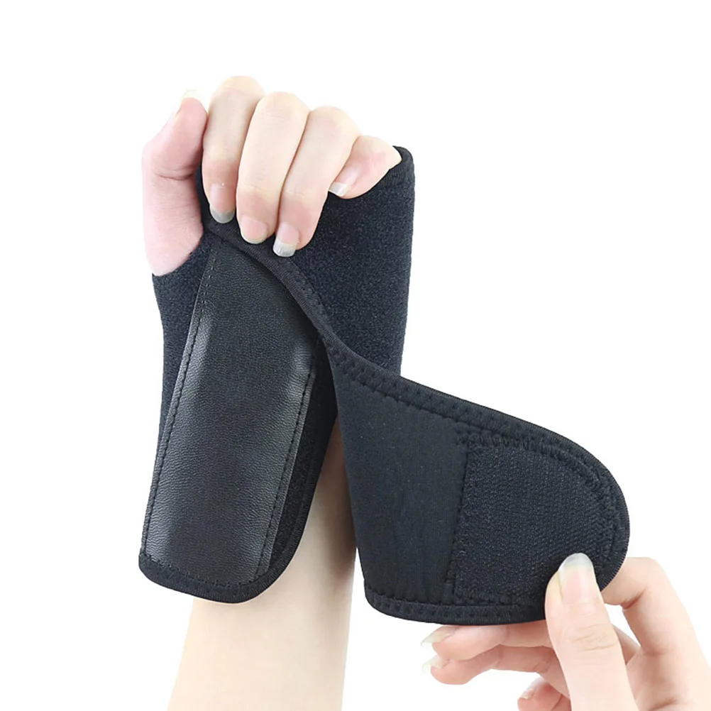 Регулируемый спортивный браслет Sprain фиксированная Шестерня стальная пластина