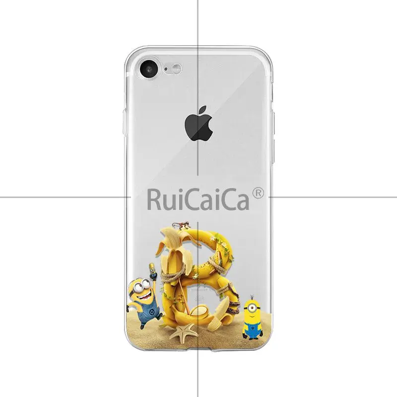A13 Ruicaica милые Миньоны из мультфильма Coque Shell чехол для телефона для Apple iPhone 8 7 6 6S Plus X XS MAX 5 5S SE XR мобильных телефонов - Цвет: A13