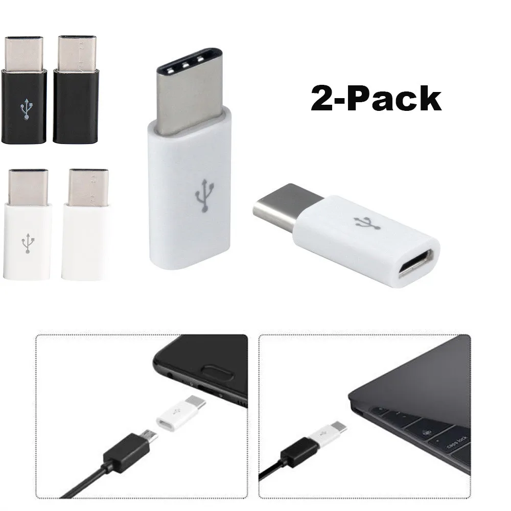 Адаптер Usb Type C для Samsung 2X Micro USB 2 0 Female to type 3 1 коннектор конвертер шт. l929 #3| |