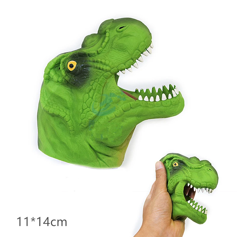 Латексная ручная кукла Dinasour 11*14 см латексная Детская развивающая игрушка