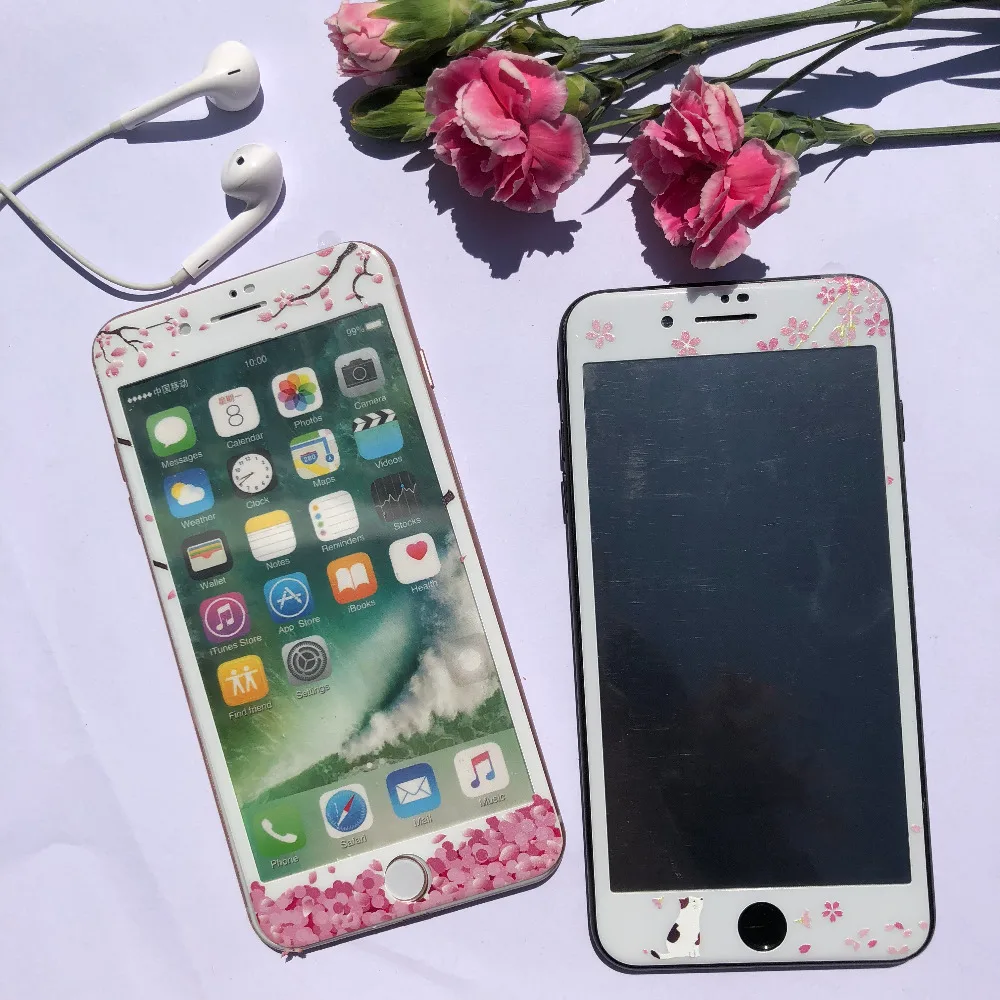 Защитное стекло 3D для iPhone X 8 Plus 7 6 6s|Защитные стёкла и плёнки телефонов| |