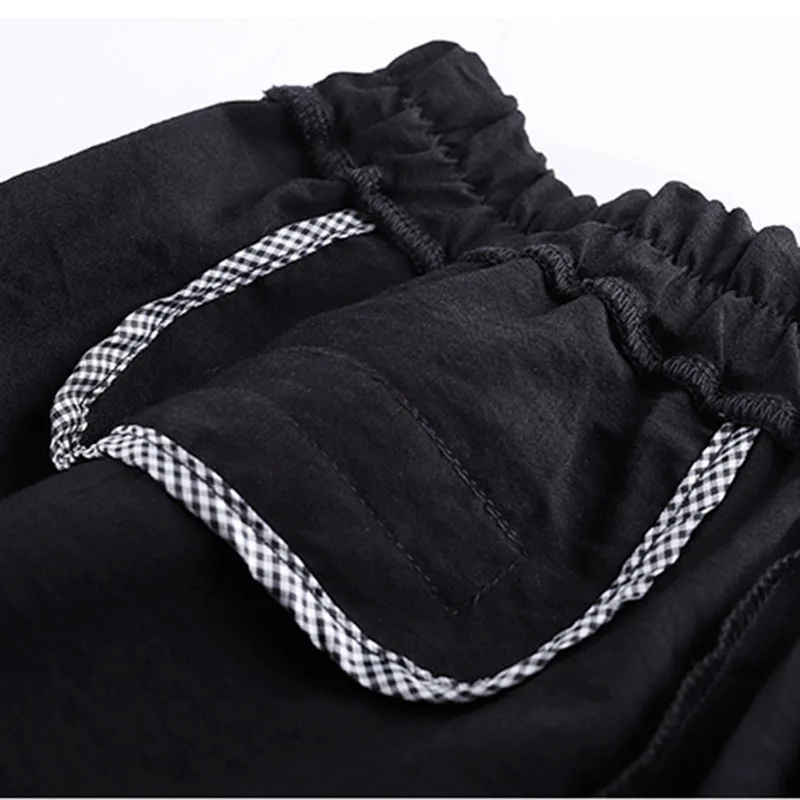 3XL 4XL Плюс Размер ледяные хлопковые летние шорты для женщин 2019 с высокой талией
