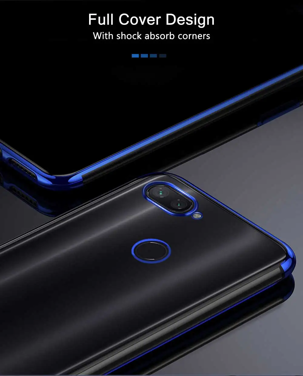 Силиконовый чехол для Xiaomi Mi 8 Lite, чехол-бампер, прозрачный из ТПУ силиконовый чехол для задней панели, тонкий чехол для Xiaomi Mi 8 Lite, чехол