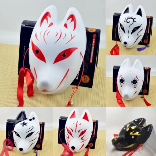 Популярная маска для Хэллоуина Фокс дрейф модный костюм игра латексная лица 7