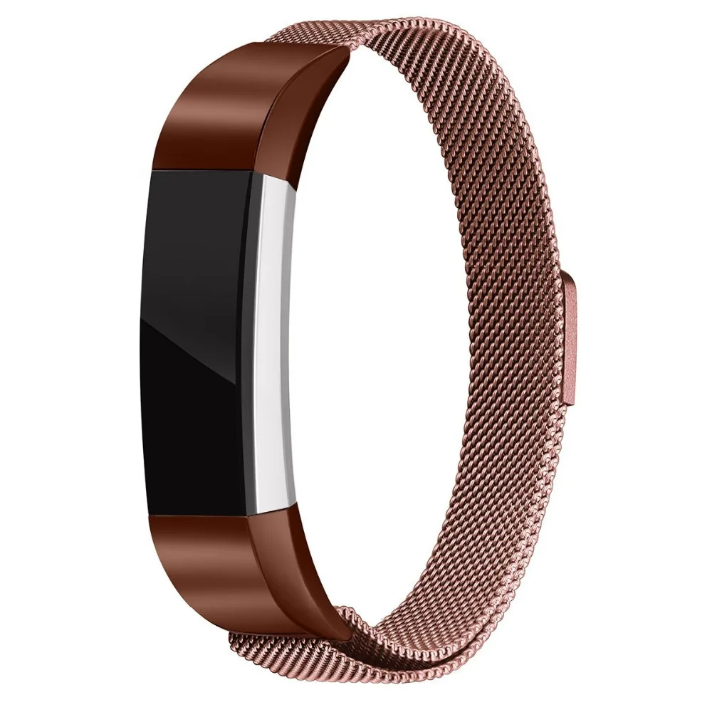 Лучшая цена Для Fitbit Alta hr/Браслеты «Alta» Замена Milanese Loop Нержавеющая сталь металлические полосы/маленький большой размер Прямая