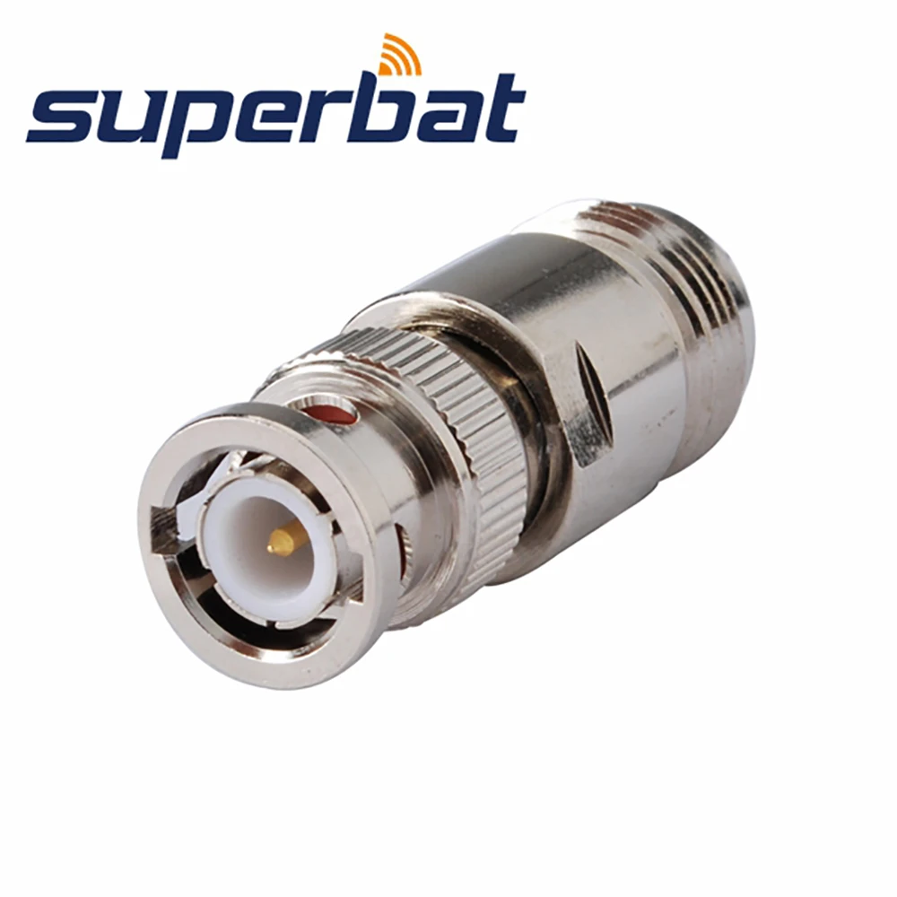 Superbat N BNC адаптер Jack к Plug прямые RF коаксиальные разъемы|connector n|jack jackjack to jack |