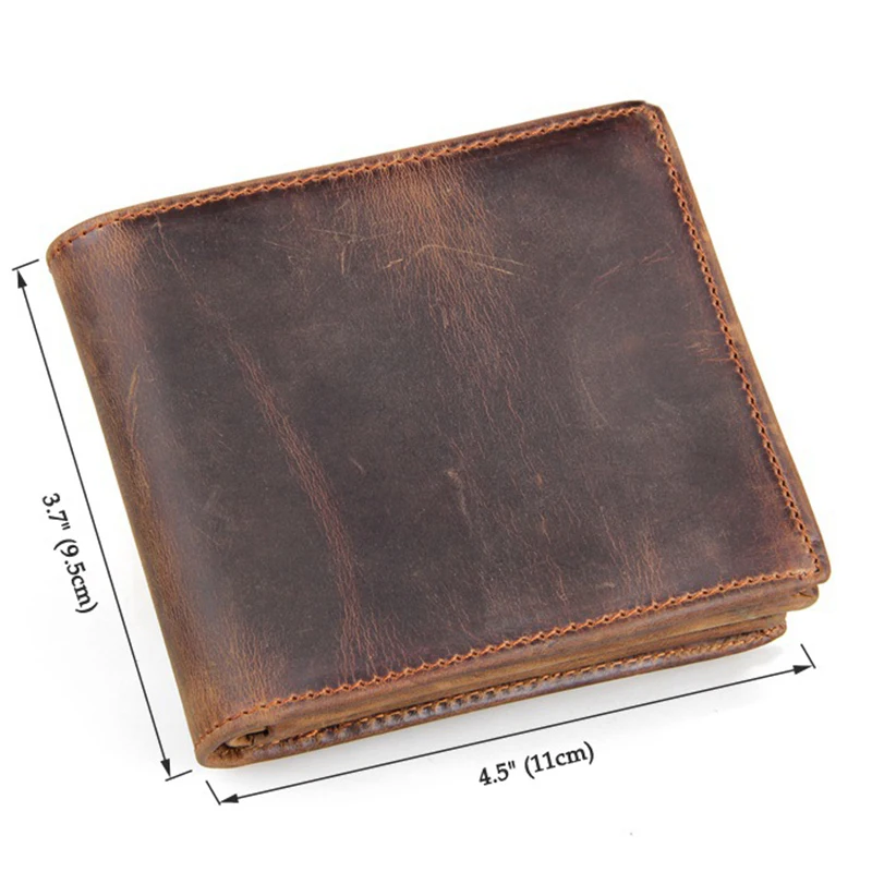 COHEART бумажник из 100% натуральной кожи мужские кошельки бумажники воловьей