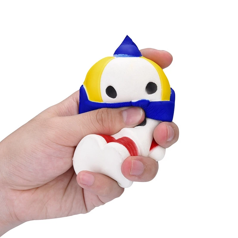 Kawaii Squishy мягкий мультяшный космический робот Ароматические сжимаемые медленно