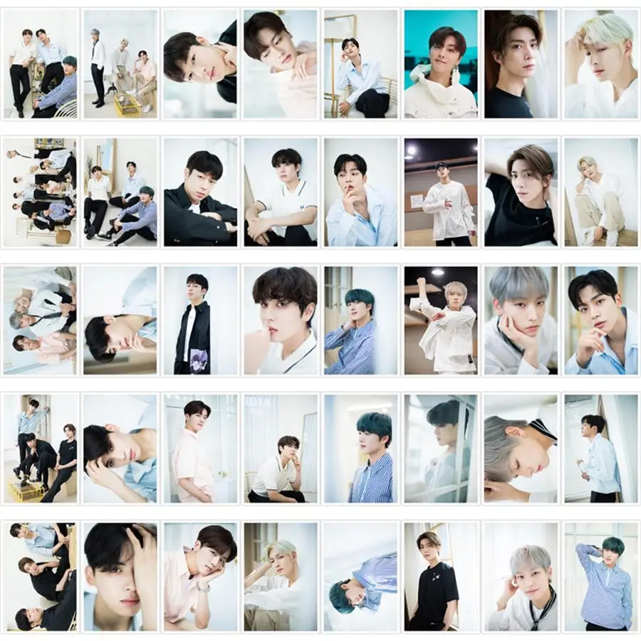Kpop SF9 7-й Мини альбом HD Коллекционная Фотокарта RMP ROWOON TAE YANG Polaroid Lomo фото карта с металлической коробкой 40 шт