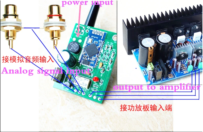 CSR64215 Bluetooth приемник беспроводной модуль Bluetooth 4,2 APTX dac поддержка аналогового входа и выхода