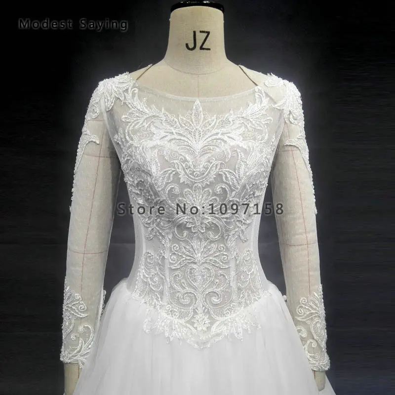 Элегантные бальные кружевные свадебные платья 2018 с заниженной талией цвета