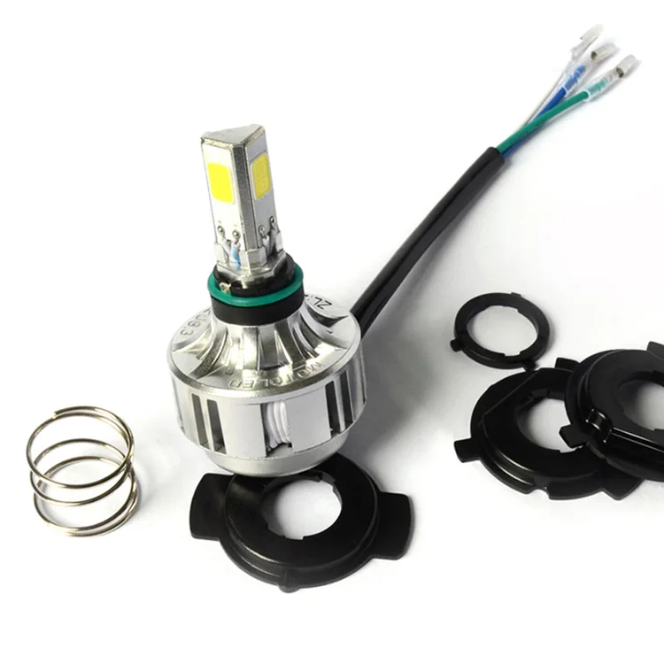 Бесплатная доставка 32 Вт мотоциклетная Светодиодная лампа H4 для фар