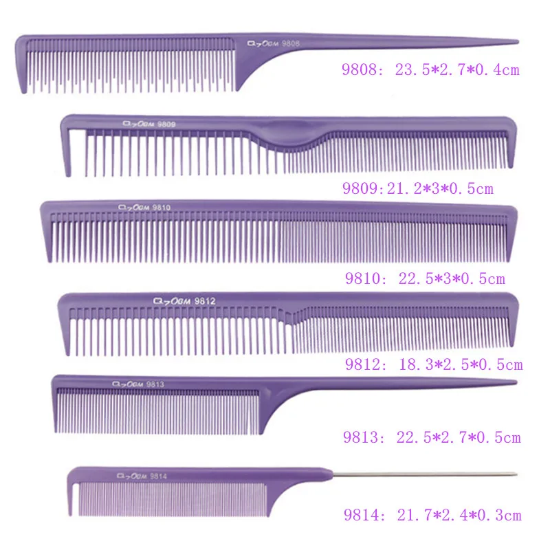 Гребень для волос из смолы профессиональный стиль парикмахерская расческа