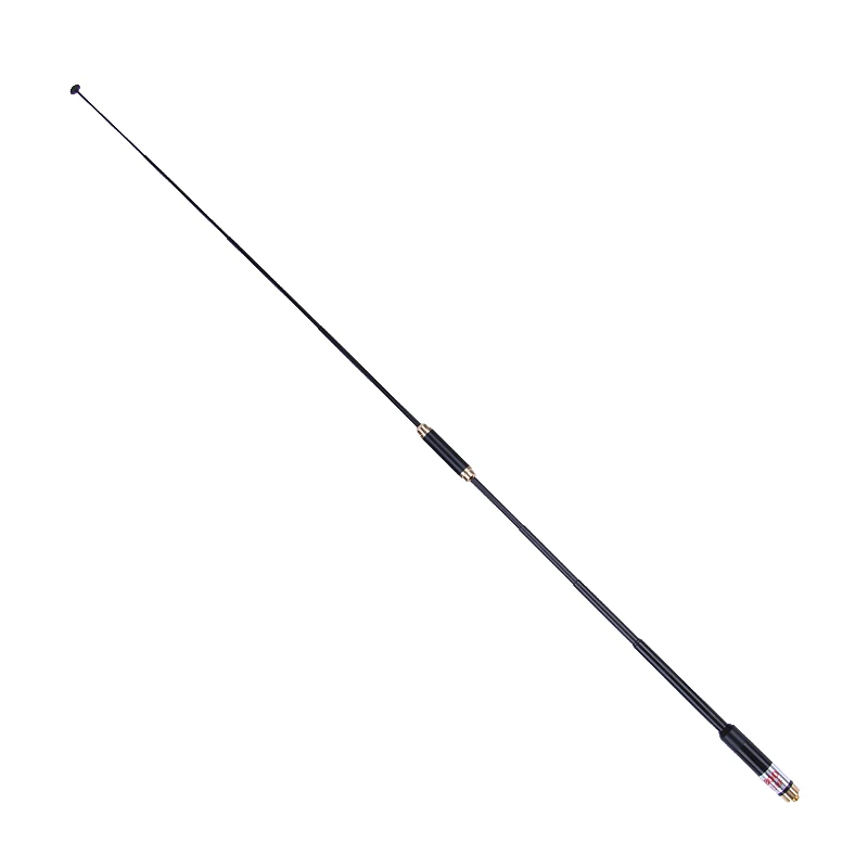 Двойная телескопическая двухдиапазонная антенна VHF UHF AL800 SMA для рации BAOFENG|Рации| |