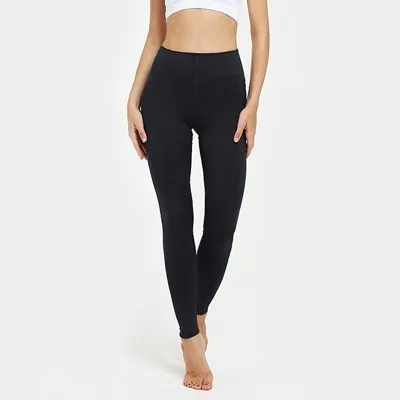 Black Yoga Pants Сексуальные женские штаны для йоги с высокой талией, для фитнеса, спортзала, йоги, спортивные Леггинсы, высокие эластичные спортивные колготки, штаны для тренировок, бега, спортивная одежда - Цвет: Black Yoga Pants