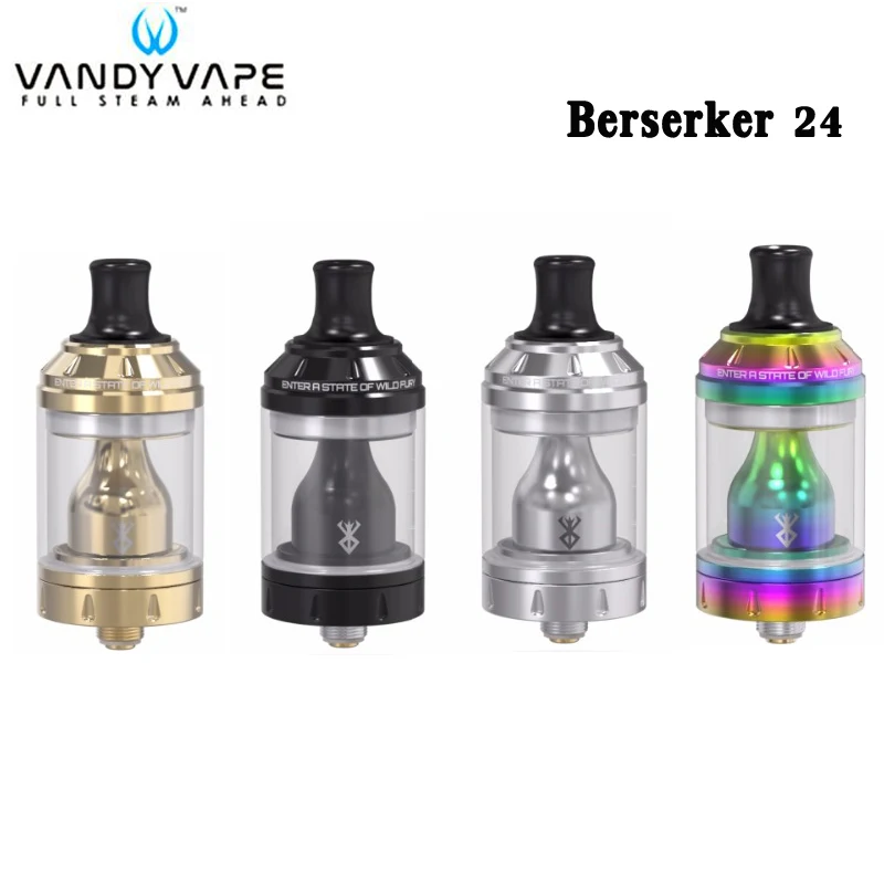 Оригинальный Vandy Vape Berserker 24 MTL RTA бак 2 мл 4 5 топ наполнение легко построить VandyVape
