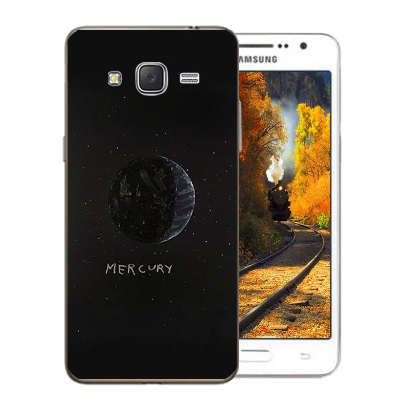 Чехол для телефона Samsung Galaxy Grand Prime TPU Silicon Space Moon шаблон G530F G531H G530FZ G5306W G5309W