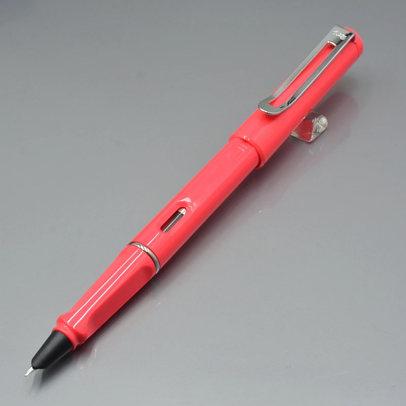 JINHAO 599 Лидер продаж 7 цветов перьевая ручка с серебряной клип канцелярские принадлежности Роскошный EF Перо Чернила для письма ручки для Рождественский подарок A5