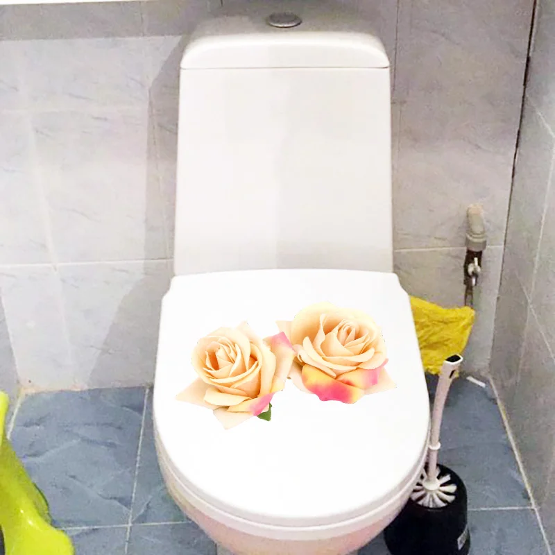 YOJA 21 7x12 2 см роза Классический туалет украшение для дома настенные наклейки | Дом и
