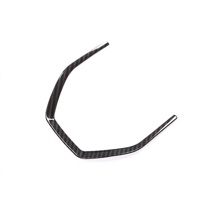 Хромированные аксессуары для автомобиля Внутреннее украшение рулевого колеса Центральная модельная обрамляющая накладка для Land Rover Discovery Sport 15-2018.