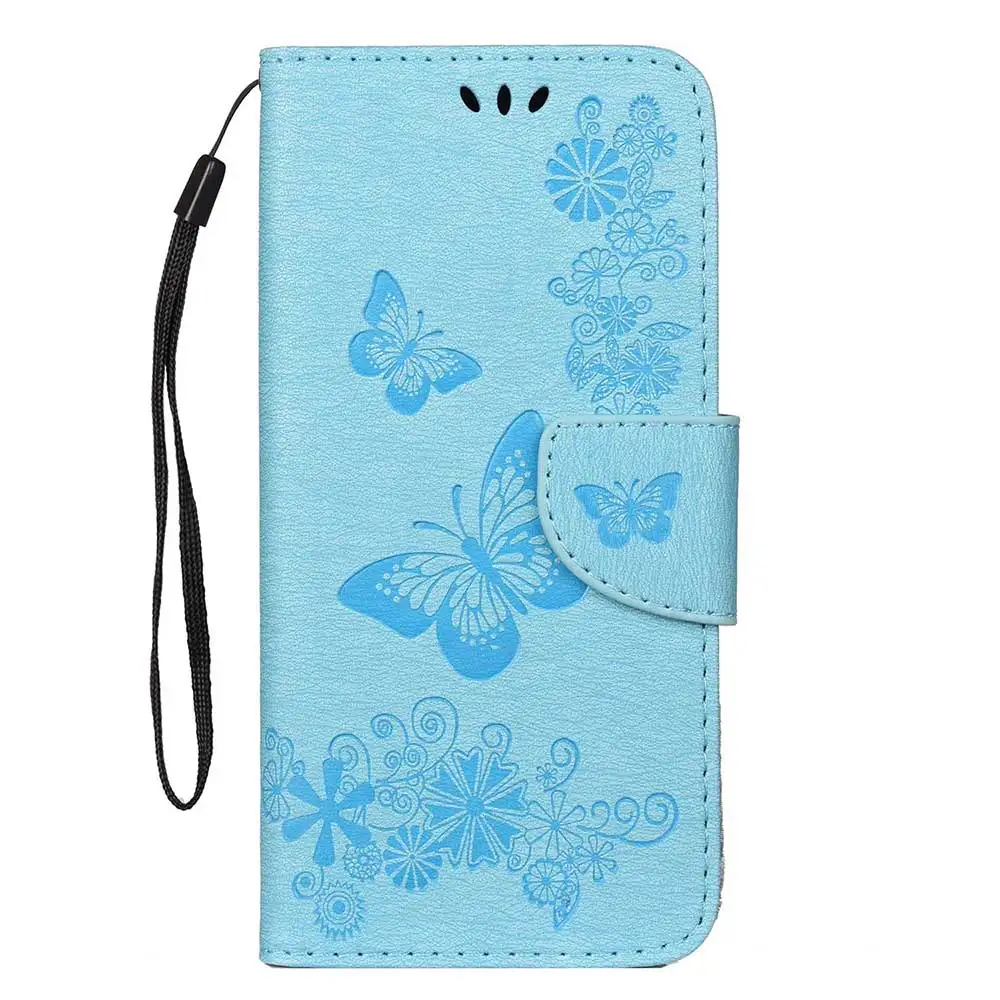 M6 3D Бабочка Флип Чехол Для Wiko U Feel Lite jerry Sunny MAX лихорадка SE Tommy 2 3 Гарри Чехол-книжка Lenny 4 5 Jerry3 Чехол-бумажник чехол для телефона - Цвет: M6