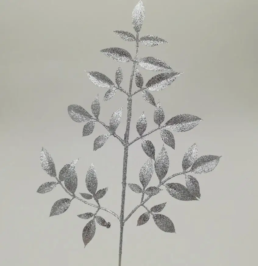 20 шт. блестящий порошок перечная мята листья ветки Цветочная композиция для