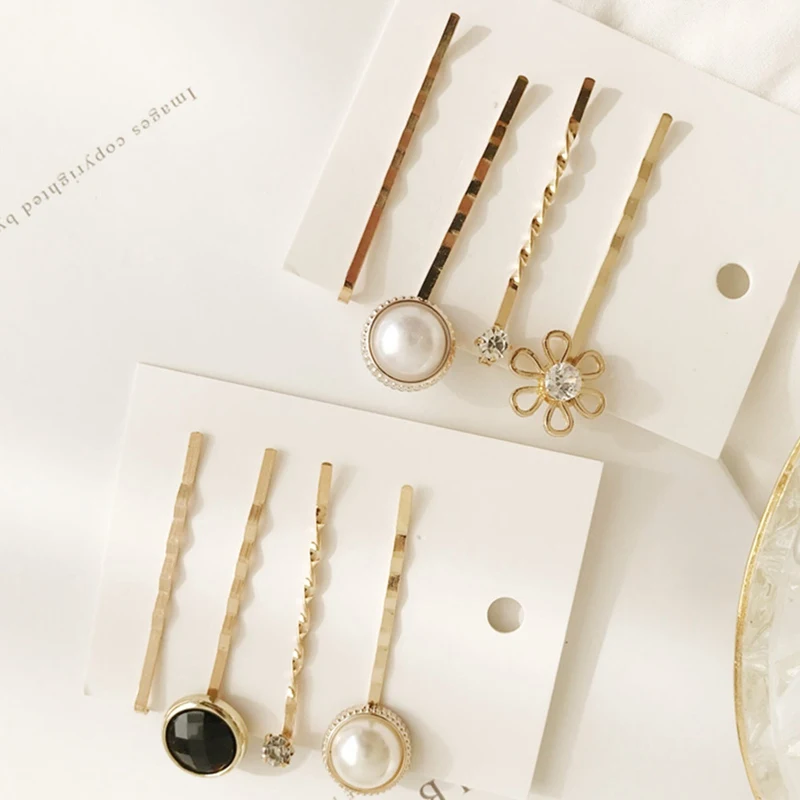 3 шт./компл. Корейская новая продукция сетевая Шпилька три части корона жемчужные