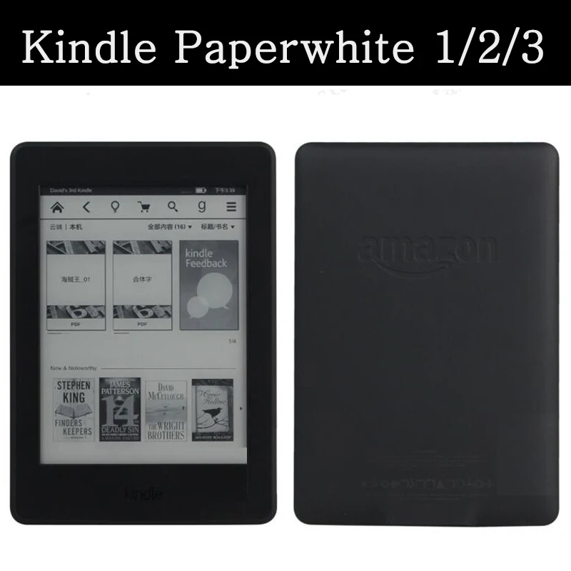 Чехол-книжка AXD для Amazon Kindle Paperwhite 1 2 3 6 0 дюйма кожаный защитный чехол-подставка