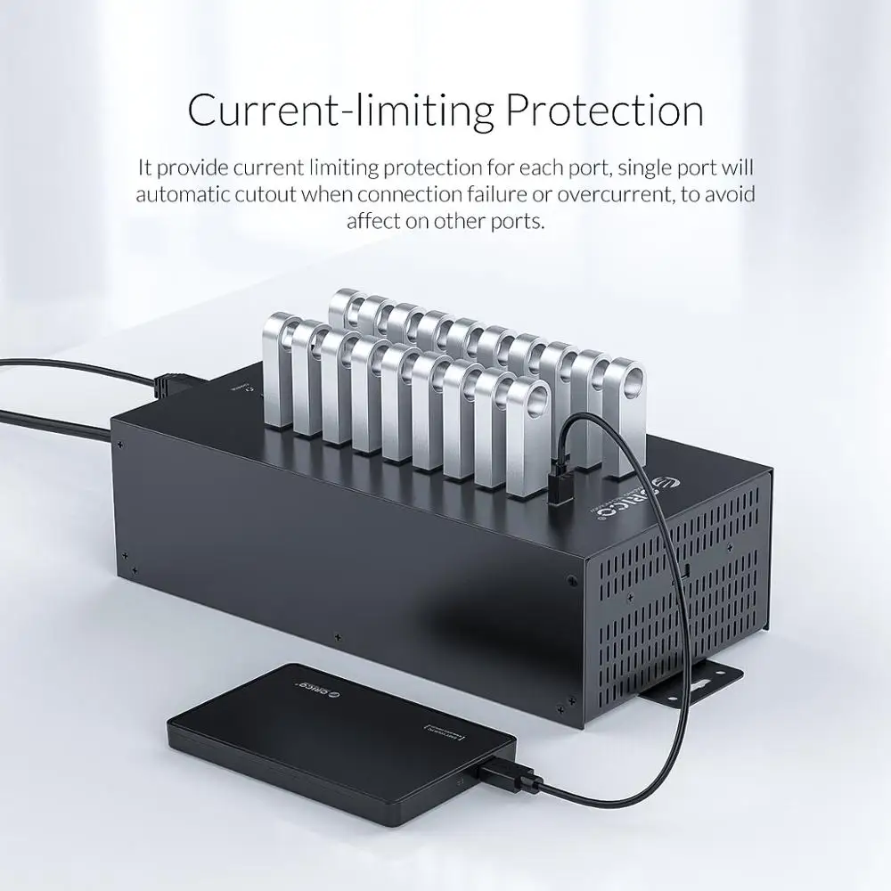 Концентратор USB 2.0 ORICO|usb2.0 hub|hub porthub 20 port |