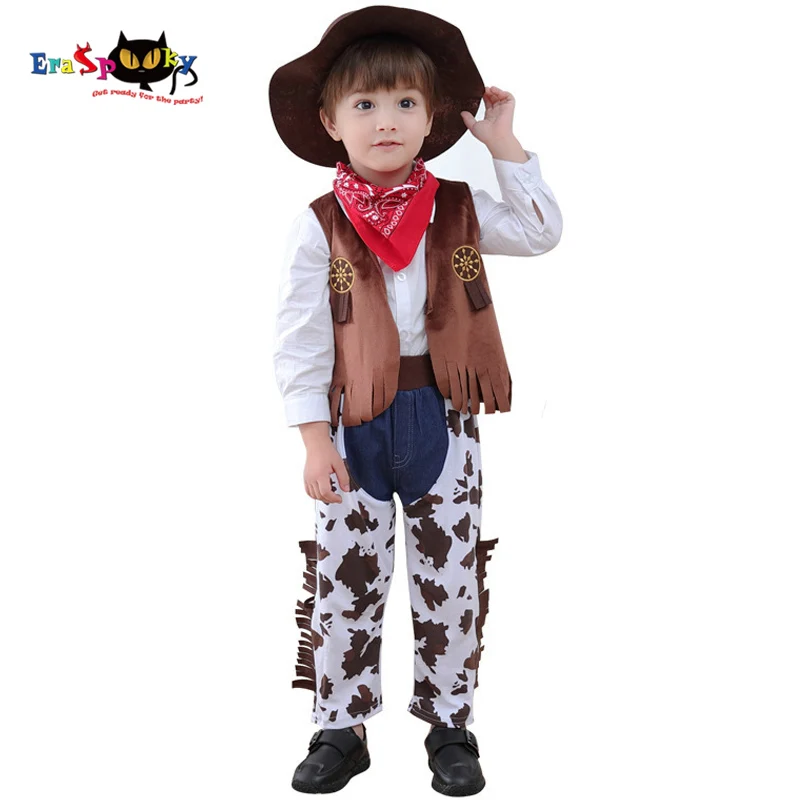 Комбинезон для новорожденных западный ковбой костюм костюмированной вечеринки