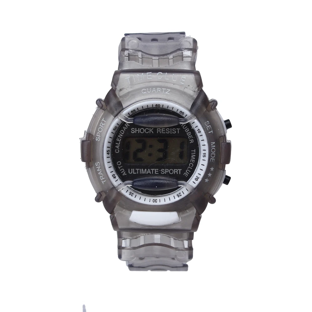 Модные водонепроницаемые цифровые наручные часы для мальчиков и девочек милые