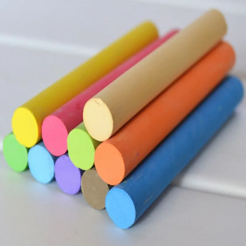 10 шт./кор. НОВАЯ безопасная пылесос мелом рисунок пером Картина Красочные Детские