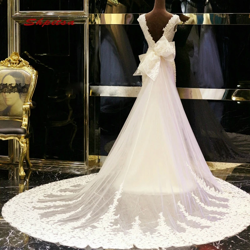 Sexy Lace Mermaid Wedding Dresses Backless Plus Size Bride Bridal Weding Weeding Gowns 2019 | Свадьбы и торжества