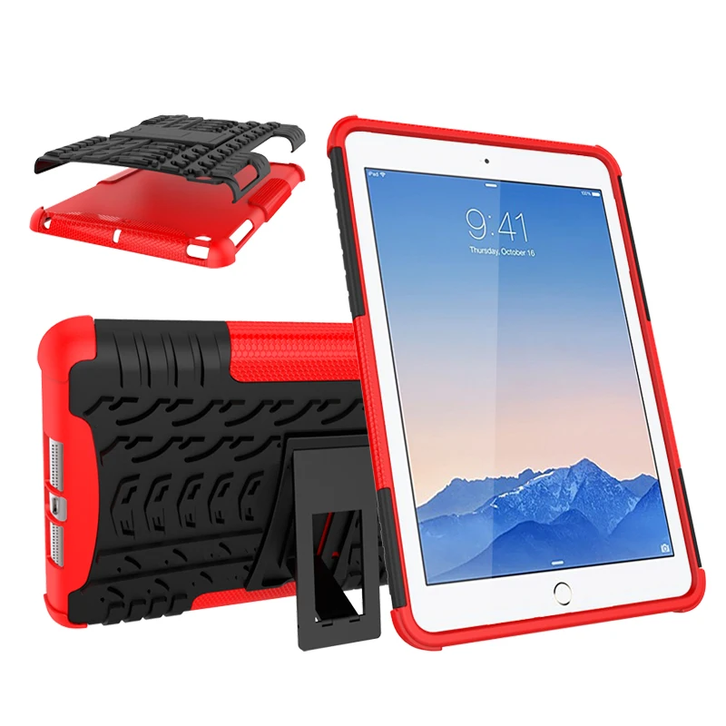 200PCS DHL For ipad mini 1 2 3 7.9 inch Case Type Pattern 2-in-1 TPU PC Hybrid Bracket Back Cover Funda Coque | Аксессуары для