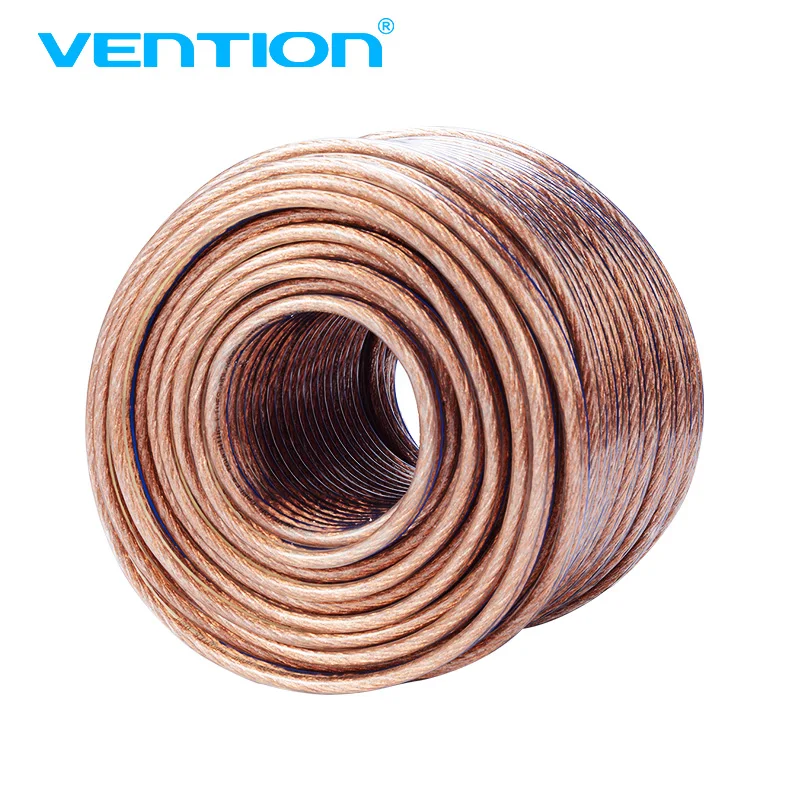 Кабель громкоговорителя Hi Fi аудио кабель бескислородный медь 2*500 core динамик