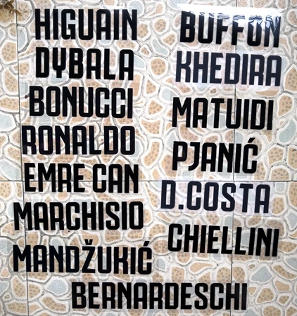 Черный Буффон CHIELLINI PJANIC KHEDIRA RONALDO MARCHISIO HIGUAIN DYBALA D 2018 2019 Нашивка значок в виде