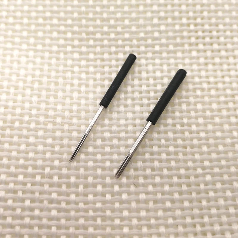 Microblading 100 Laminas Tebori Shading R3/5 LINER Eyebrow Needles Manual Needle Fog Blade Round Permanent Makeup | Красота и