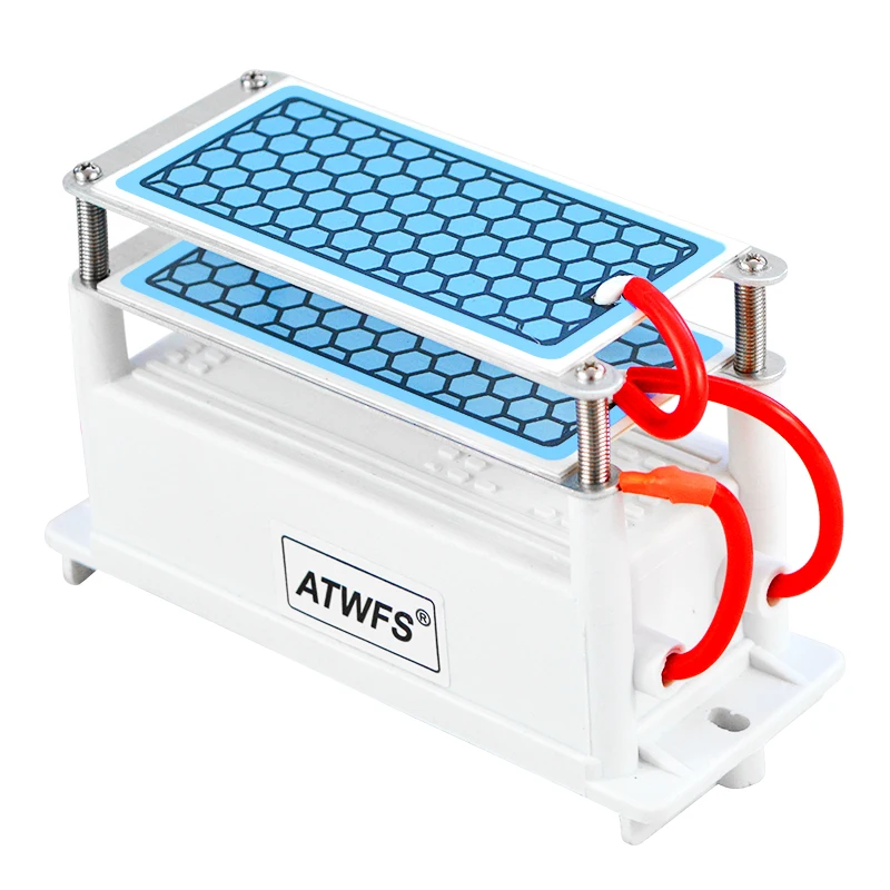 ATWFS Новейший автомобильный портативный генератор озона 12 в 10 г озонатор очиститель воздуха для автомобиля очиститель озоновая керамическая пластина воздушный стерилизатор фильтр