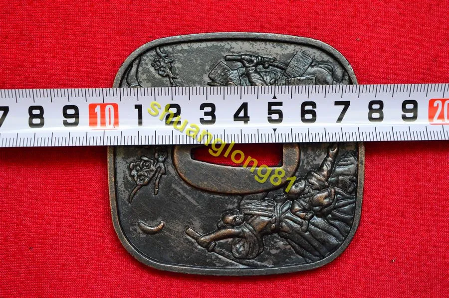 Высококачественная защита из японского сплава Tsuba для самурайский меч катана Guard