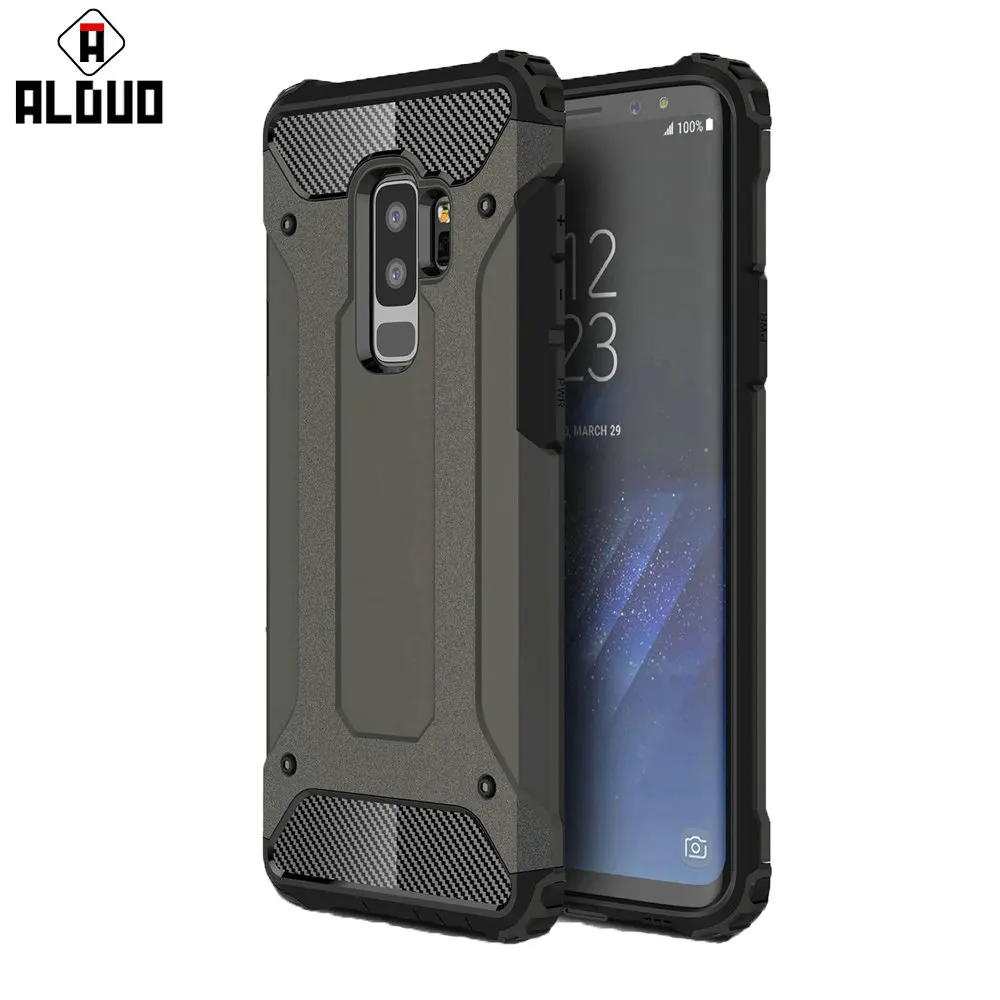 Back Armor Phone Cases For Samsung Galaxy S9 S8 Plus Note 8 S7 S6 Edge A8 2018 J7 J5 J3 A5 A7 2017 protective coque |