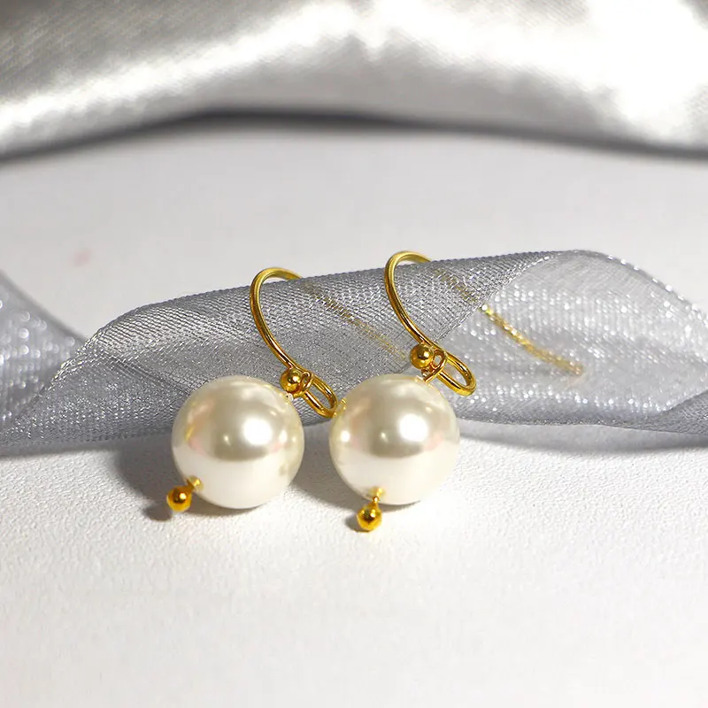Серьги женские из серебра 925 пробы с жемчугом | Украшения и аксессуары