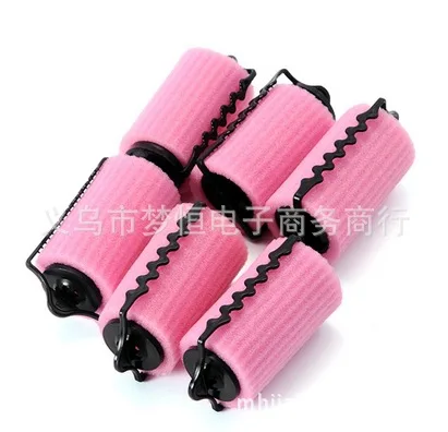 6 шт./партия изогнутая губка для волос артефакт не повредит волосы Мода Губка