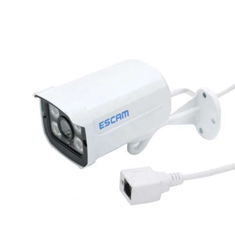 Escam QD300 Мини Пуля IP Камера 1 0 МП HD 720 P Onvif P2P ИК камера наружного наблюдения с Ночное