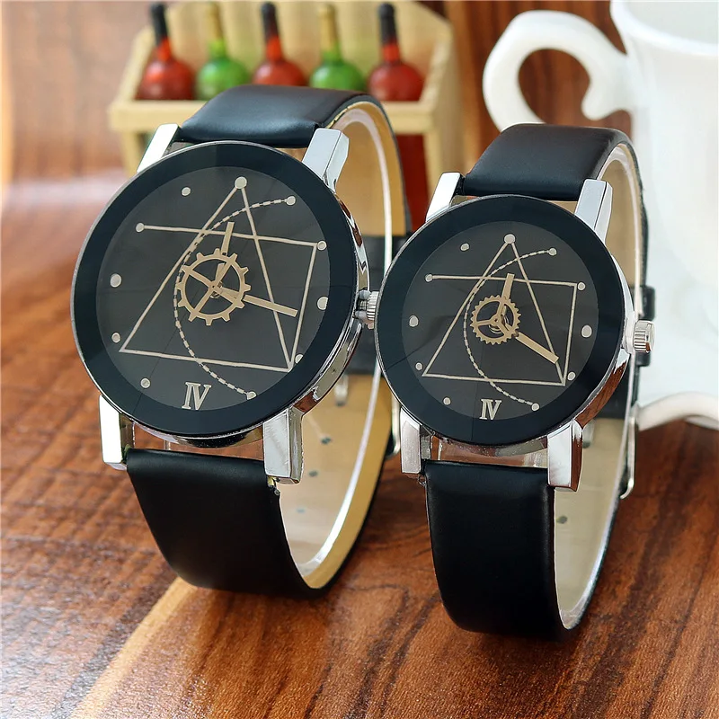 Роскошные часы для мужчин и женщин люксовый Топ бренд кварцевые с циферблатом