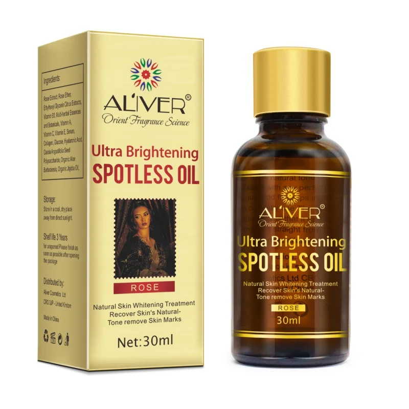 Розовые эфирные масла брызги веснушки удаление морщин эссенция масло темные