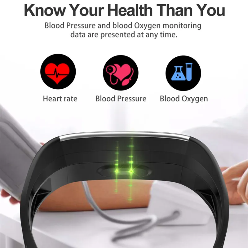 R11 Smart Band спортивные Фитнес Трекер Смарт-часы сердечного ритма крови Давление