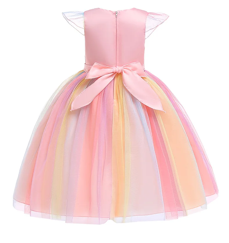 Детское платье с единорогом на возраст 2-10 лет | Детская одежда и обувь