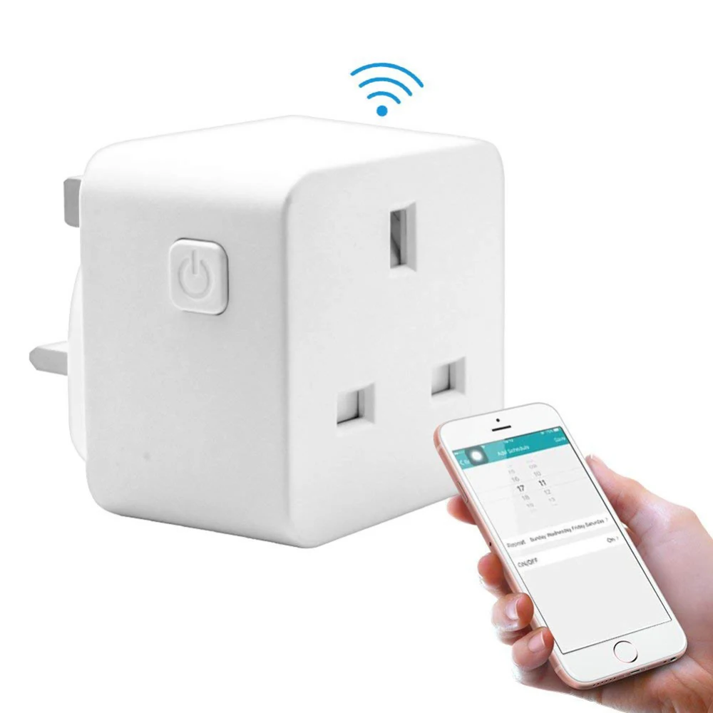 WiFi Smart Plug Socket Power Outlet Switch Support for Amazon Alexa control of mobile phone High | Электроника
