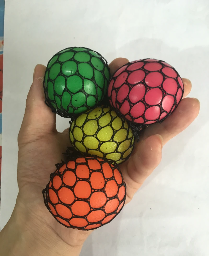 1 шт. антистрессовый мячик для снятия стресса лица Виноградный Шар аутизм