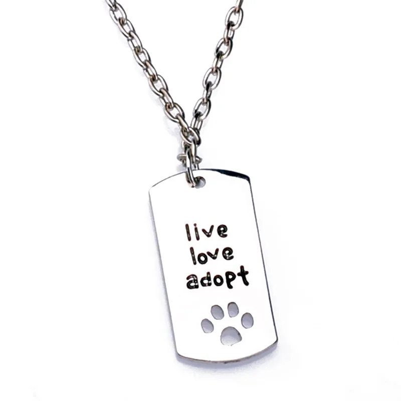 3 шт. ожерелье с принтом Живая Любовь|Ожерелья подвеской| |